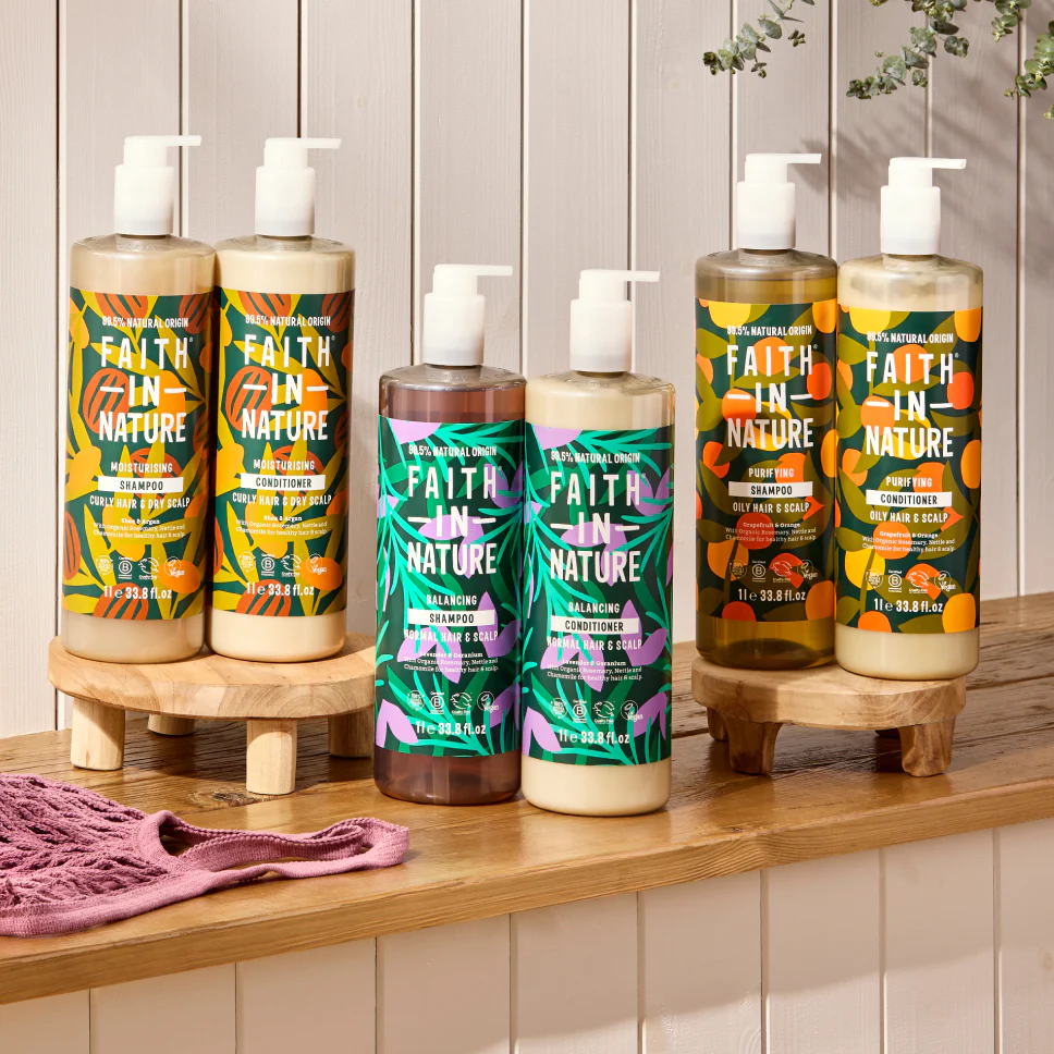 Grapefruit & Orange 1L Shampoo & Conditioner Set - Image 6