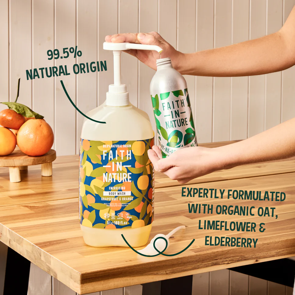 Grapefruit & Orange Body Wash - 5L - Image 3