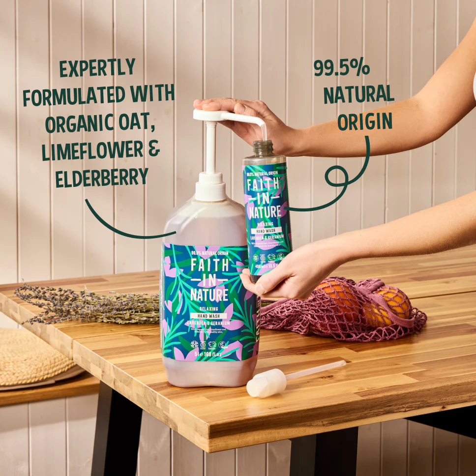 Lavender & Geranium Hand Wash - 5L - Image 3