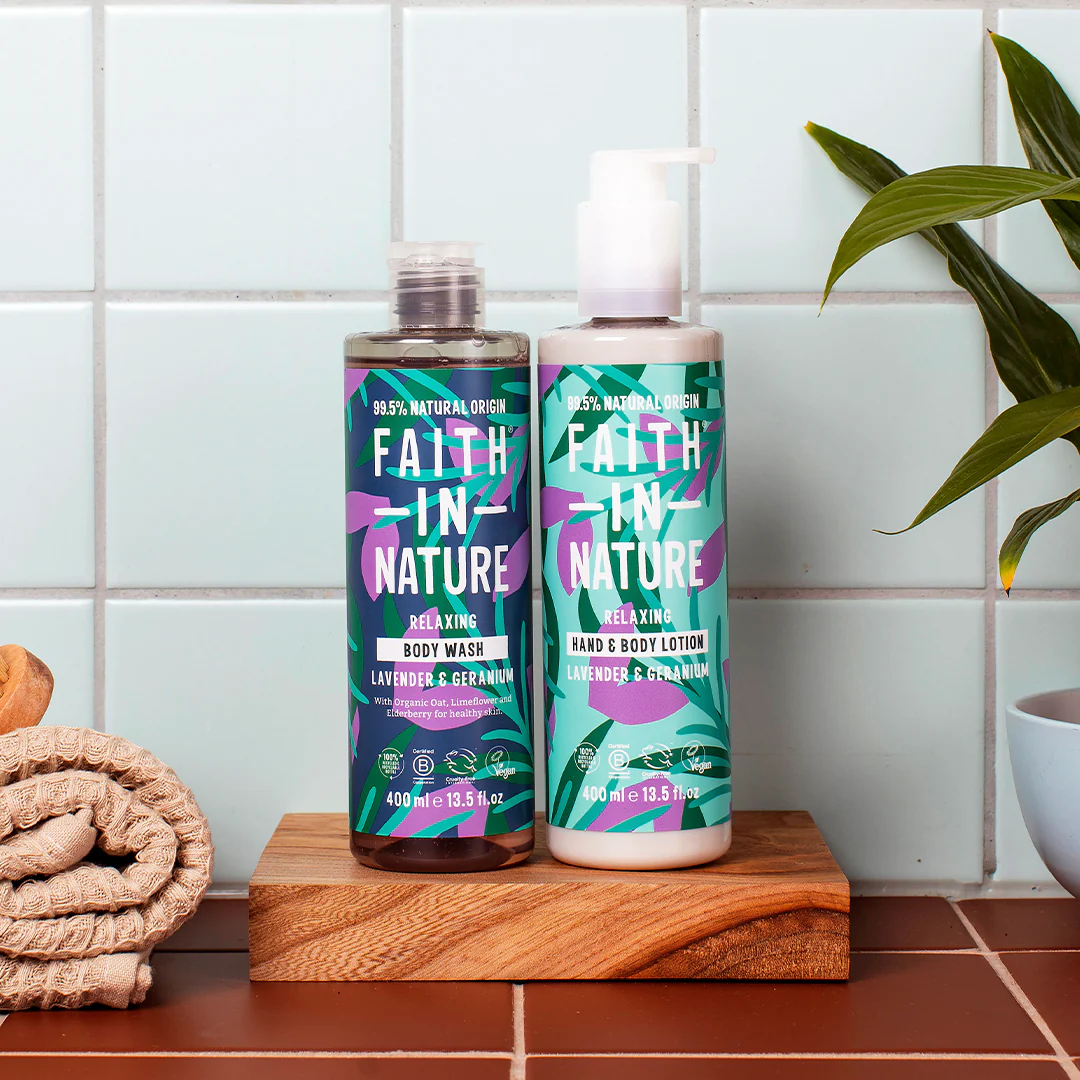 Lavender & Geranium Body Wash - 400ml - Image 6