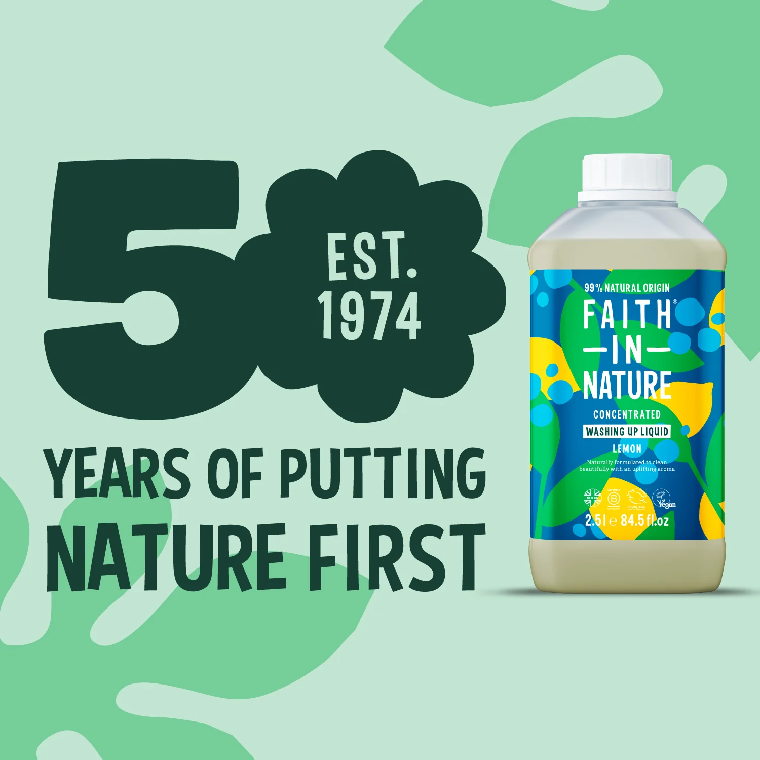 Lemon Washing Up Liquid - 2.5L - Image 7