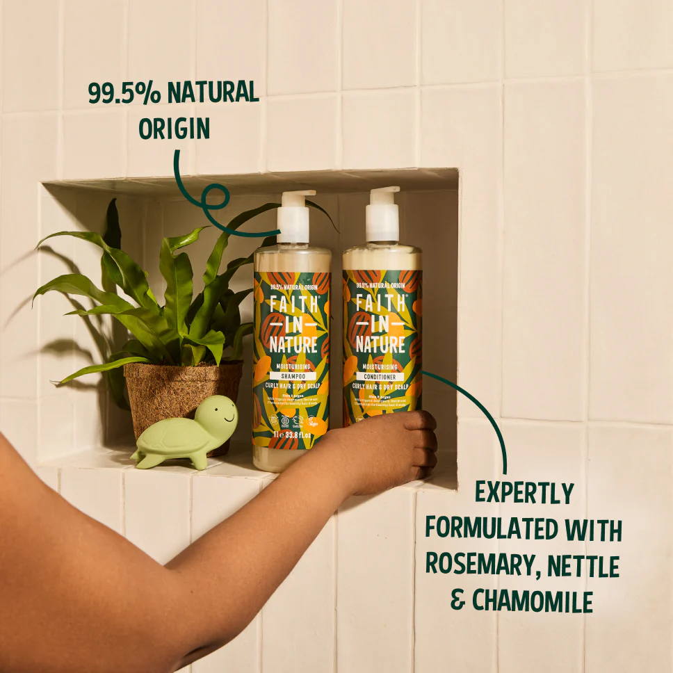 Shea & Argan 1L Shampoo & Conditioner Set - Image 3